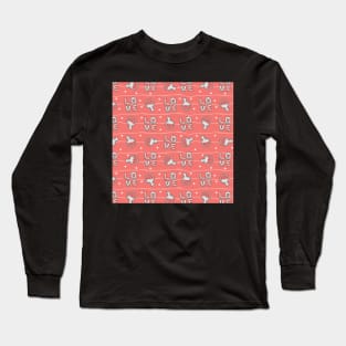 Love Potion Valentine's Day Pattern Long Sleeve T-Shirt